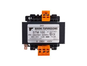 Transformator 1-fazowy bezpieczeństwa STM 100 400(230)/ 24V 4,1A, Ta 40, 16224-9907