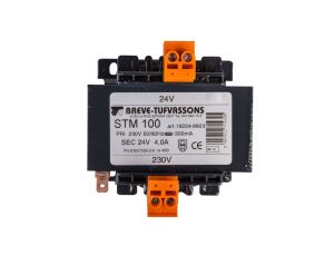 Transformator 1-fazowy bezpieczeństwa STM 100 230/ 24V 4,1A 100VA, Ta 40, 16224-9923
