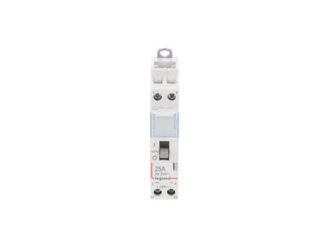 Stycznik modułowy 25A 2Z 0R 230V AC ze sterowaniem ręcznym SM425 004147/412544