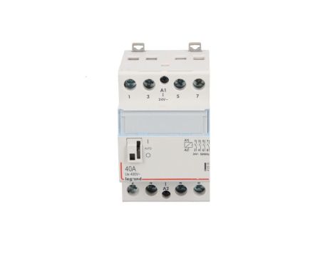 Stycznik modułowy 40A 4Z 0R 24V AC SM340 /z manipulatorem/ 412518