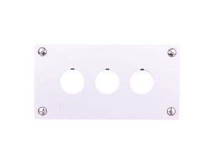 Płyta czołowa do montażu podtynkowego 3-otwory 22mm M22-E3 216544