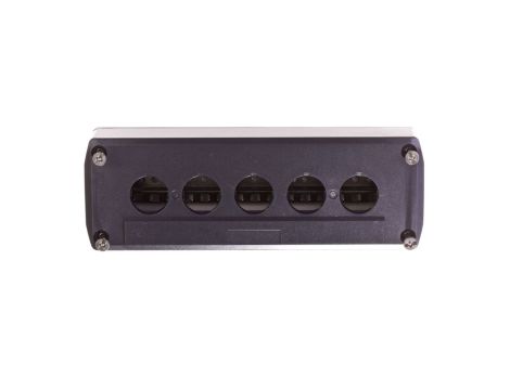 Obudowa kasety 5-otworowa 22mm szara IP65 XALD05