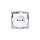 Lumina Gniazdo pojedyncze b/u 16A białe WL1010