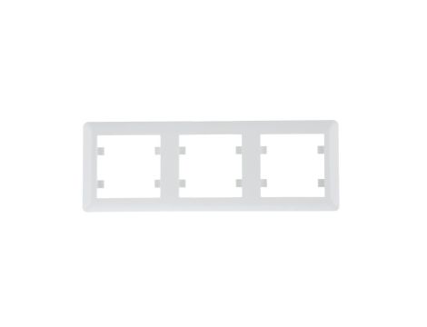 Lumina Soul Ramka potrójna pozioma biała WL5230