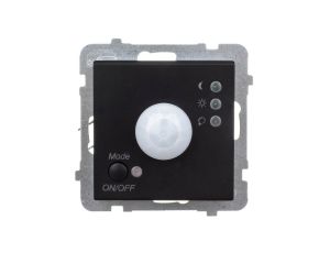SONATA Elektroniczny czujnik ruchu czarny mat ŁP-16R/m/33