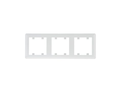 Lumina Soul Ramka potrójna pionowa biała WL5130