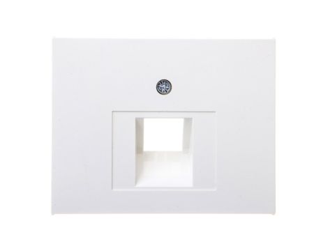K.1 Element centralny do gniazda UAE RJ11 RJ12 RJ45 kat.3, 5e, 6 45st śnieżnobiały 14077009