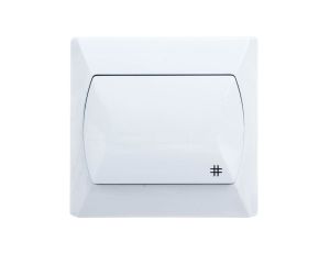 AKCENT Łącznik krzyżowy biały ŁP-4A/00