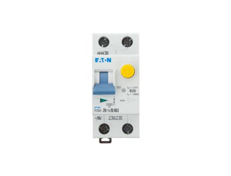 Wyłącznik różnicowo-nadprądowy 2P 20A B 0,03A typ AC PKNM 20/1N/B/003 236235