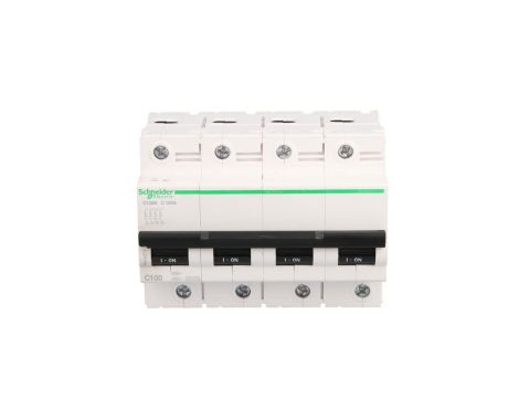 Wyłącznik nadprądowy 4P C 100A 10kA AC C120N Acti9 A9N18374