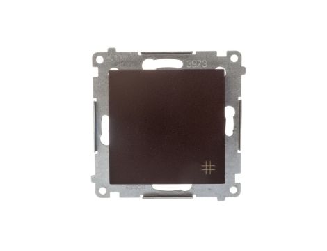 Simon 54 Łącznik krzyżowy, szybkozłącza, brąz mat DW7.01/46