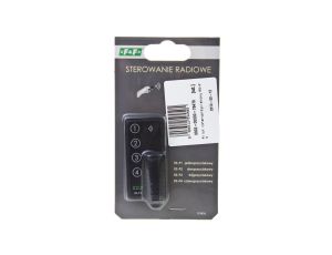 Pilot czteroprzyciskowy 12V A23 868MHz 30m czarny RS-P4