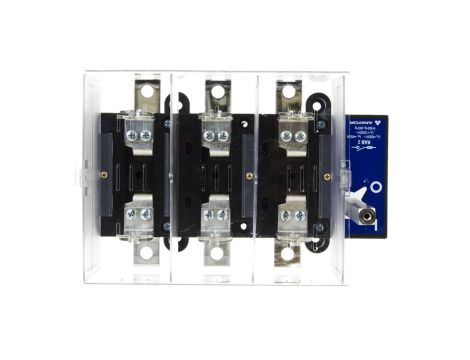 Rozłącznik bezpiecznikowy 3P 400A NH2 z pokrętłem RAB 2 P3/R 63-811529-061