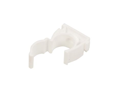 Uchwyt zamknięty do rur gładkich UZ 18 biały 68042 /100szt./