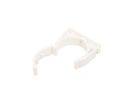 Uchwyt zamknięty do rur 37mm biały UZE-37 /50szt./