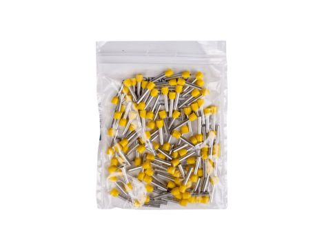 Końcówka tulejkowa izolowana TI 6mm2/18mm żółta cynowana TI6L18 /100szt./