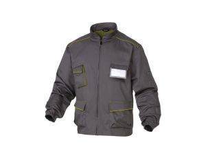 Bluza Panostyle z poliestru i bawełny szaro-zielona XXL M6VESGRXX