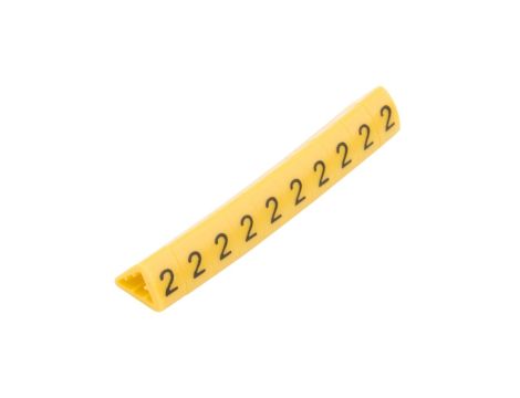 Oznacznik przewodów OZ-2/2 żółty E04ZP-01020400300 /100szt./