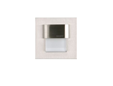 Oprawa przyschodowa TANGO mini LED Light 10 V DC 0,4 W IP 20 6500 K szlif Inox
