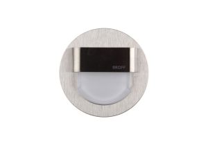 Oprawa przyschodowa RUEDA LED Light 10 V DC 0,8 W IP 20 6500 K szlif Inox