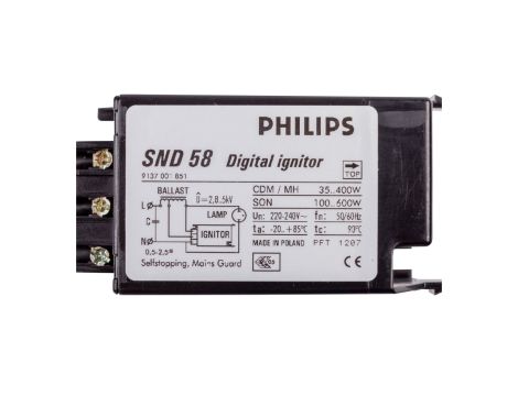 Zapłonnik 35-600W SND 58 do lamp SON/CDM/MH/HPI/HPA 8711500930682