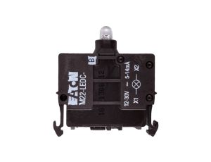 Oprawka z LED niebieska 12-30V AC/DC M22-LEDC-B 218058