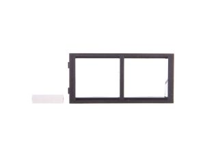 Simon Connect Ramka CIMA podwójna 2xK45 pozioma szary grafit S66/14