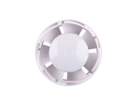 Wentylator kanałowy fi 100 230V 14W 106m3/h 37dB biały z kołnierzem EURO 100VKO