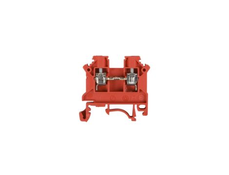Złączka szynowa 2-przewodowa 4mm2 czerwona NOWA ZSG1-4.0Nc 11321311