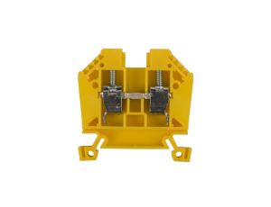 Złączka szynowa 2-przewodowa 10mm2 żółta EURO 10/35 43402N