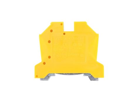 Złączka szynowa ochronna 6mm2 zielono-żółta EURO 43450E