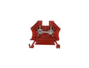 Złączka szynowa 2-przewodowa 2,5mm2 czerwona EURO 43408RD