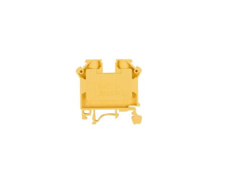 Złączka szynowa 2-przewodowa 6mm2 żółta NOWA ZSG 1-6.0Nz 11421314