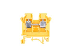 Złączka szynowa 2-przewodowa 10mm2 żółta NOWA ZSG 1-10.0Nz 11521314