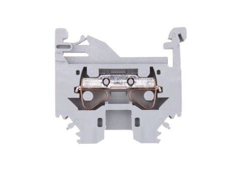 Złączka szynowa 2-przewodowa 4mm2 szara 281-101