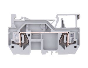 Złączka szynowa 2-przewodowa 4mm2 szara 281-901