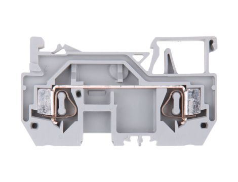 Złączka szynowa 2-przewodowa 4mm2 szara 281-901