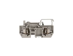Złączka szynowa 2-przewodowa 6mm2 szara 282-901