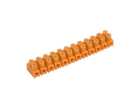 Listwa zaciskowa gwintowa 12-torowa 2.5mm2 pomarańczowa LTF 12-2.5 21210108