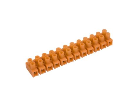 Listwa zaciskowa gwintowa 12-torowa 4mm2 pomarańczowa LTF 12-4.0 21310108