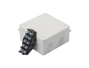 Puszka hermetyczna n/t PK-4 135x135x65mm z zaciskiem 5x10mm2 IP55 biała 0233-01