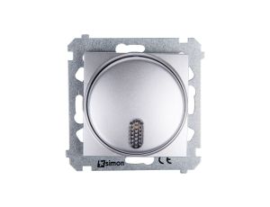 Simon 54 Dzwonek elektroniczny 12V 70dB IP20 srebny mat DDT1.01/43