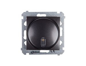 Simon 54 Dzwonek elektroniczny 12V 70dB IP20 antracyt DDT1.01/48