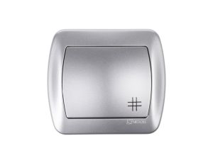 Simon Akord Łącznik krzyżowy aluminium metalizowane AW7/26