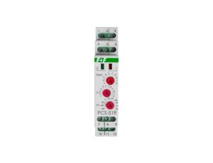 Przekaźnik czasowy 2P 8A 0,1sek-576h 230V AC, 24V AC/DC wielofunkcyjny PCS-519DUO