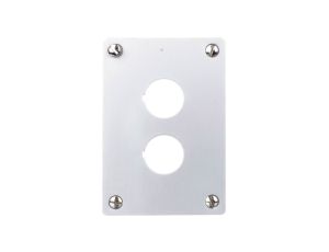 Płyta czołowa do montażu podtynkowego 2-otwory 22mm M22-E2 216543