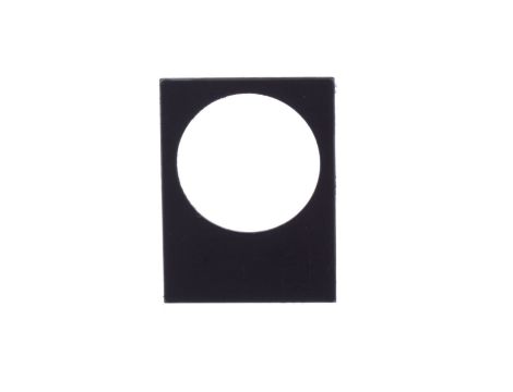 Tabliczka opisowa biała prostokątna 30x40mm WE ZB2BY4930