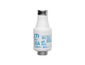 Wkładka bezpiecznikowa 20A DII gR 500V DIIUQ20A E27 004322006