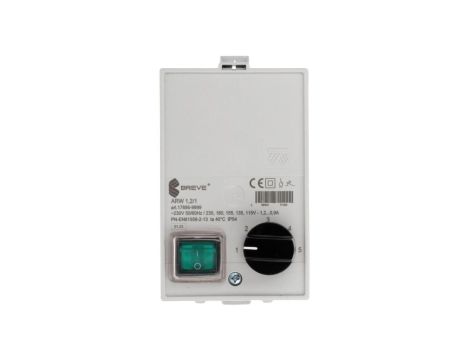 Regulator prędkości obrotowej 1-fazowy ARW 1,2 230V 1,2A IP54 17886-9999