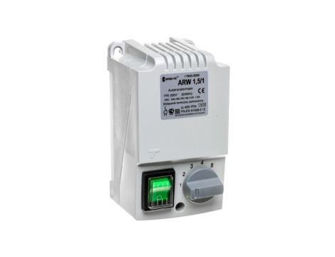 Regulator prędkości obrotowej 1-fazowy ARW 1,5/1 230V 1,5A IP54 17886-9990